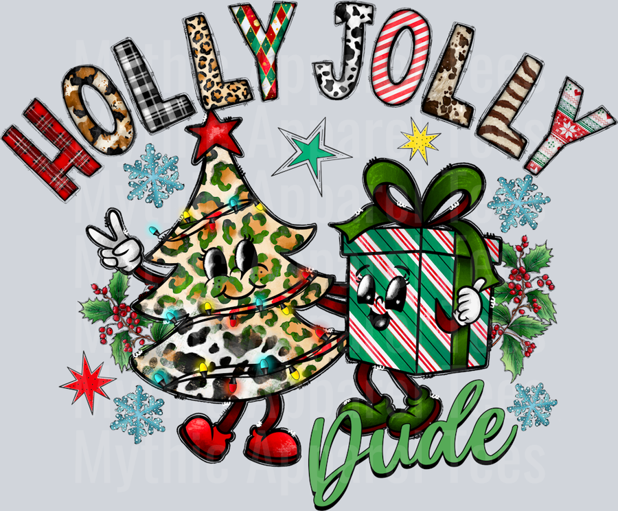 Holly Jolly Dude Christmas