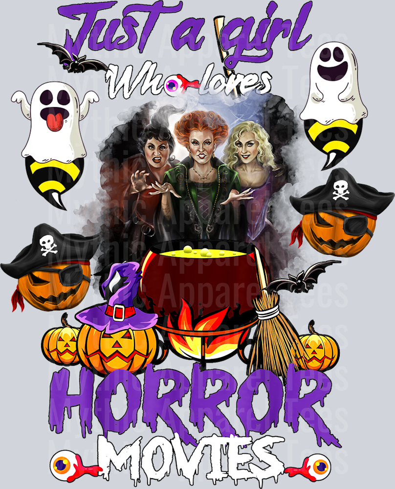 jusst a girl who love horor the movies hocus pocus