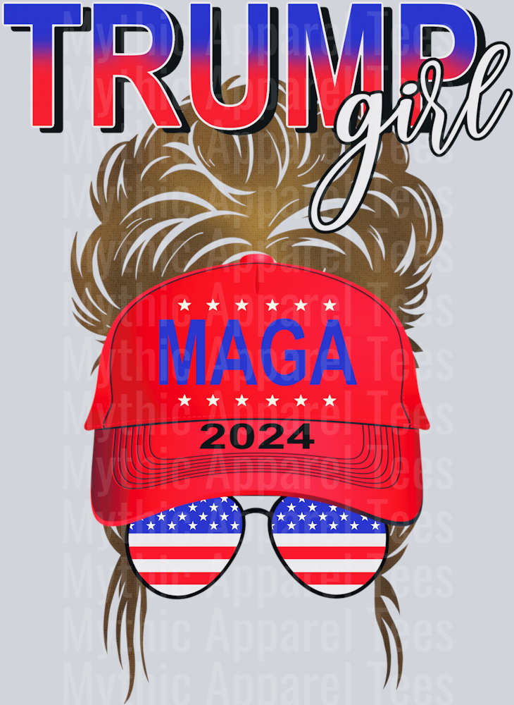 Trump girl NO APOLOGIES DTF Maga Transfers