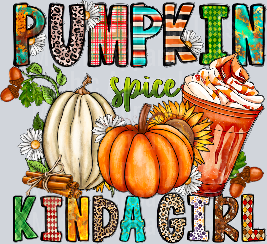 Pumpkin Spice Kinda Girl Fall Coffee