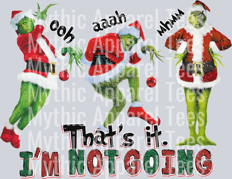 Thats it I'm not going grinch design