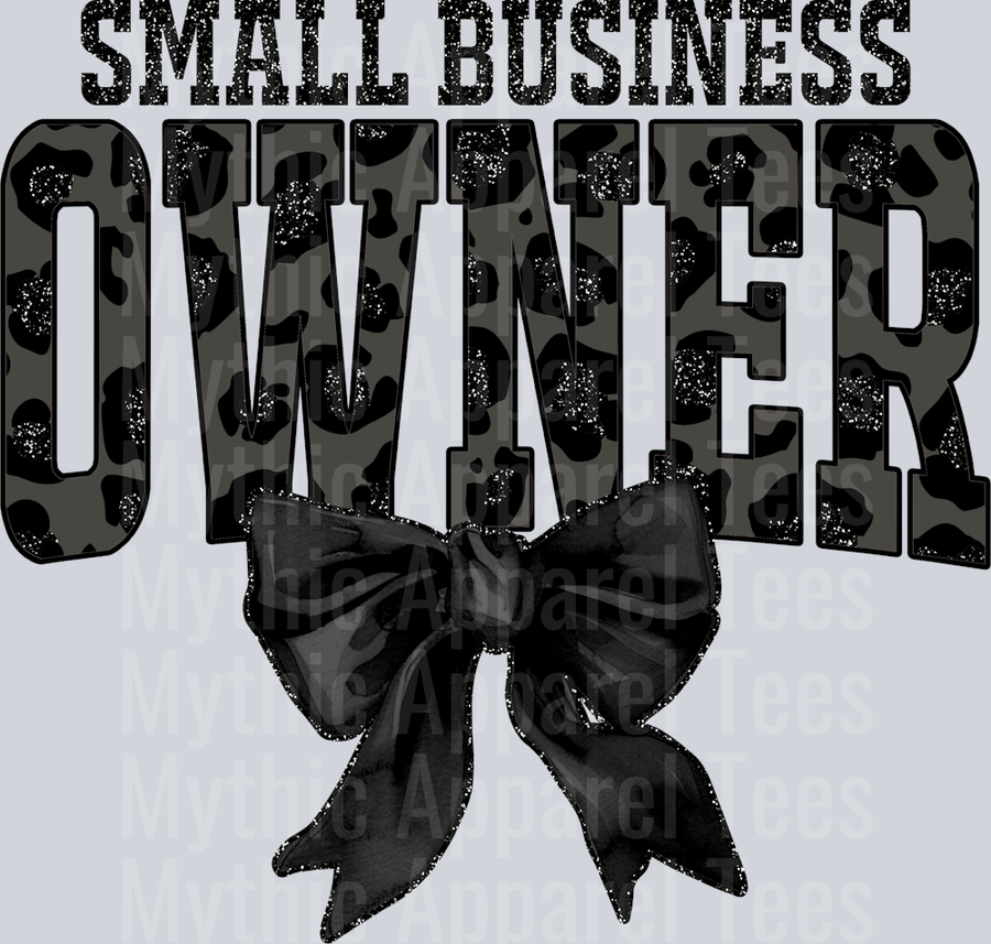 Black Leopard Small Business Owner