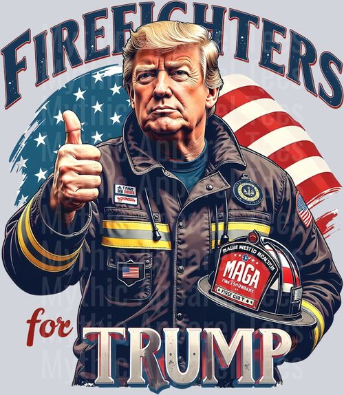 Firefighters for trump Red Line DTF Maga Transfers