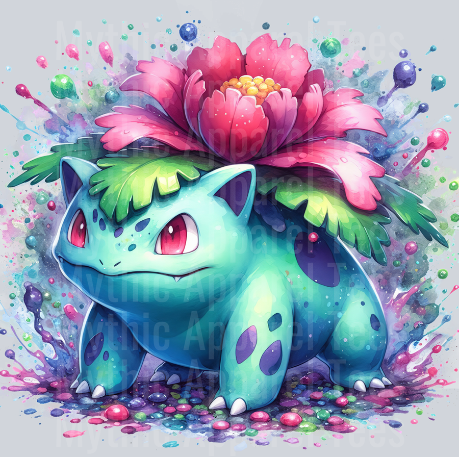 venusaurs Color Splash Pokemon Pop Culture