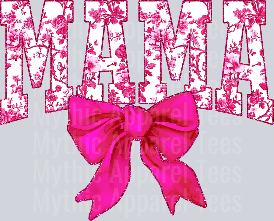 Pink Toile Mama