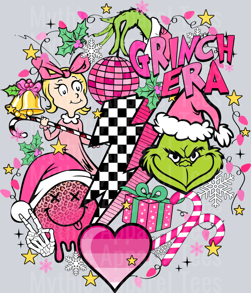 Retro Pink Grincmas 1