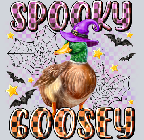 Spooky Goosey Halloween Goose