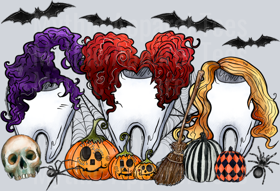 Witch tooth Sanderson Sisters Hocus Pocus Halloween