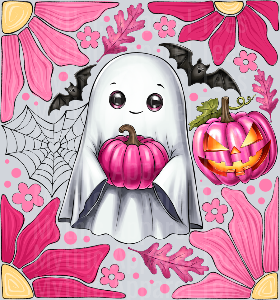 Ghost Floral Halloween