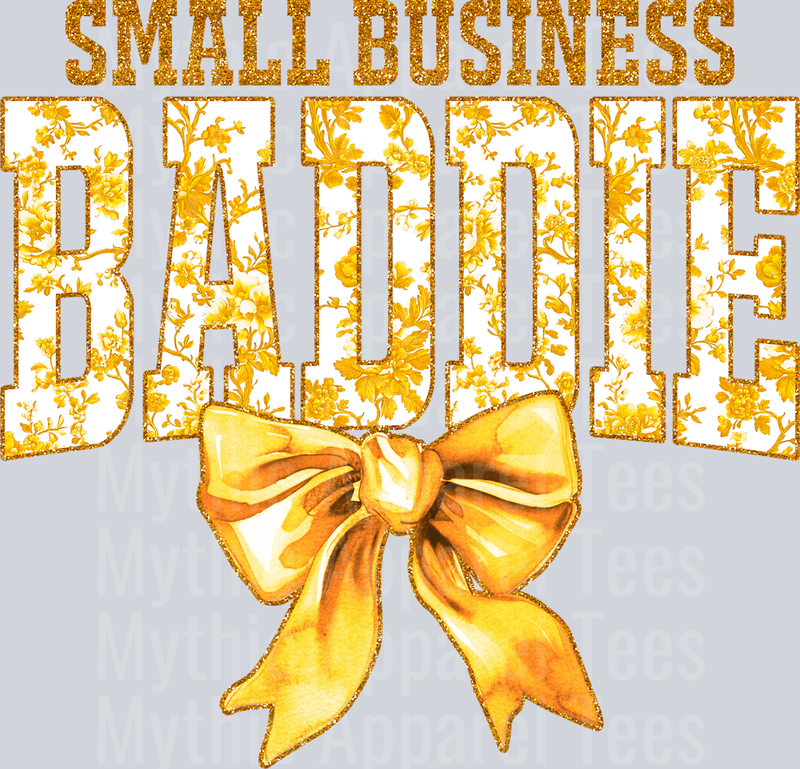 Yellow Small Business Baddie