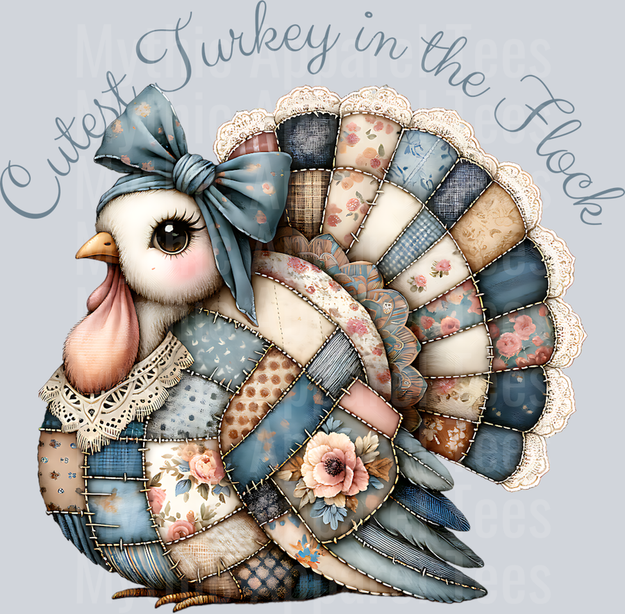 CUTEST TURKEY IN THE FLOCK