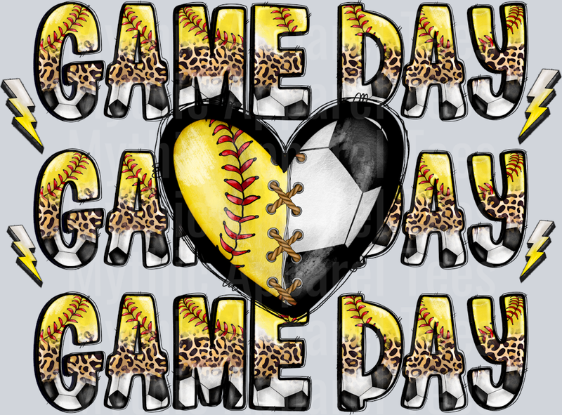 Game Day Soccer And Softball