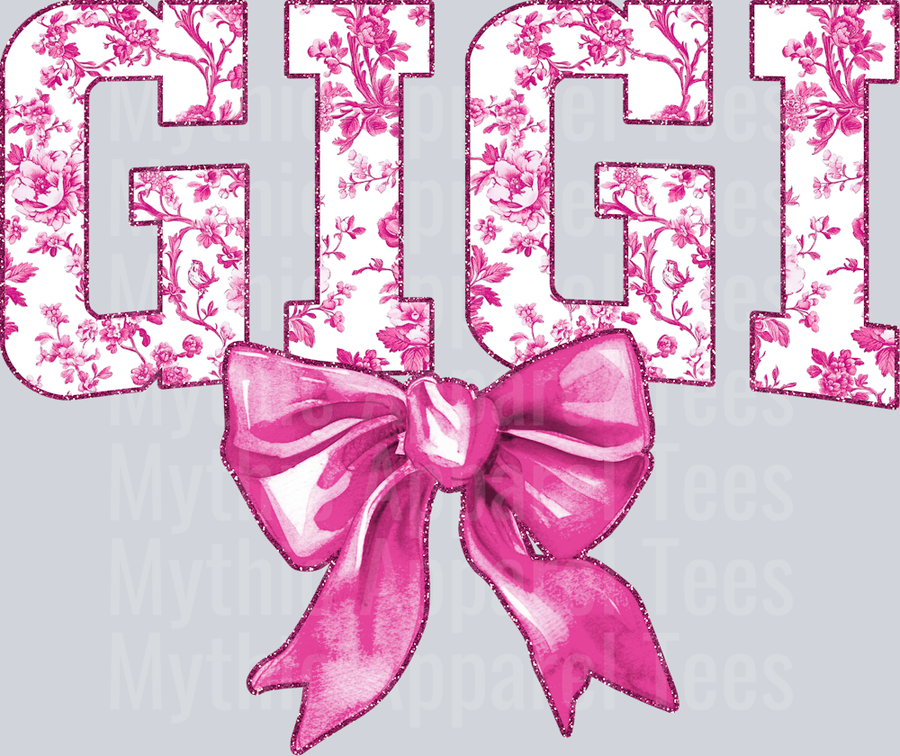 Light Pink Toile Gigi