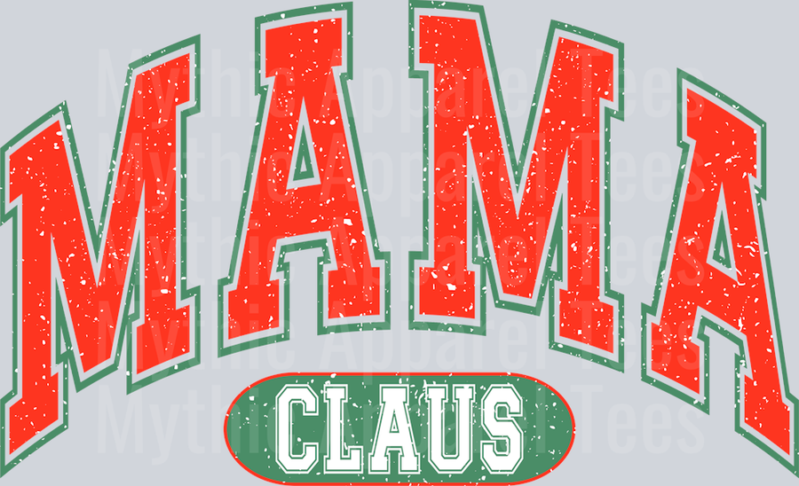 MAMA CLAUS DISTRESSED
