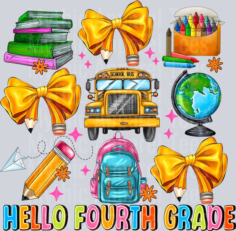 Hello 4th Grade Back to school