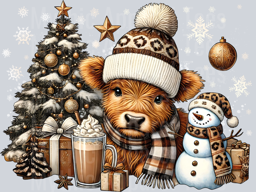 HiglandCowAndSnowman
