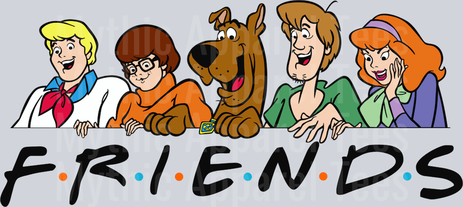 Friends scooby DTF Scooby Doo Transfers