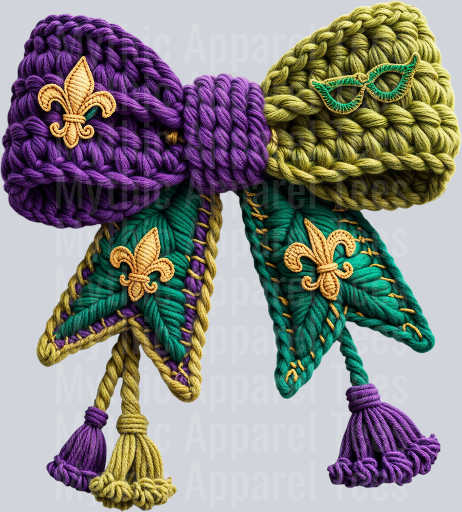 Mardi Gras Faux Yarn