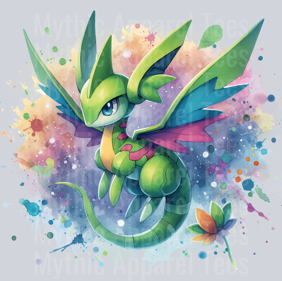 flygon Color Splash Pokemon Pop Culture