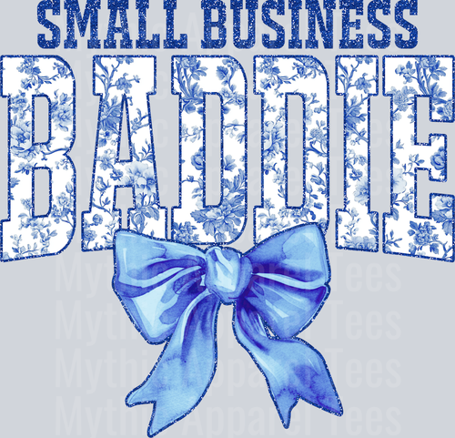 Light Blue Small Business Baddie
