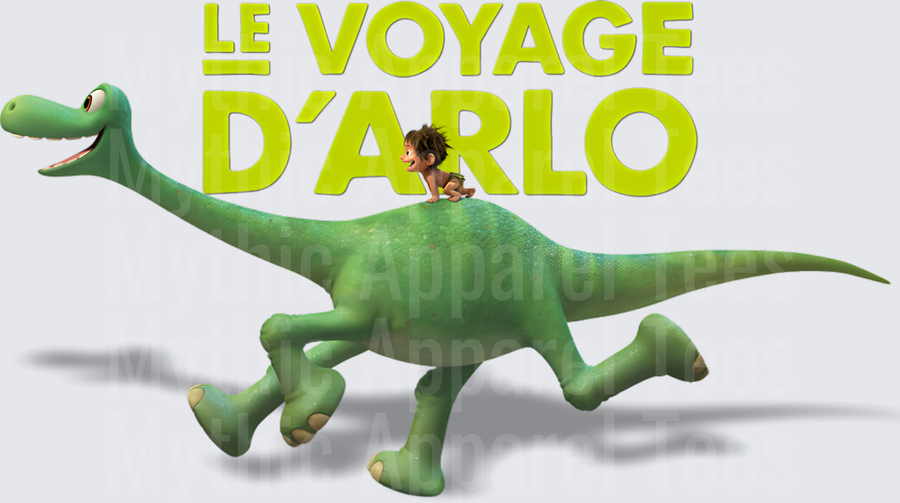 The Good Dinosaur Arlo and Spot Running Le Voyage D'Arlo French Title Pixar