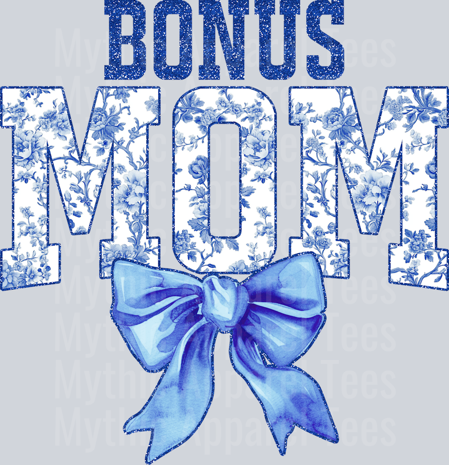 Light Blue Bonus Mom