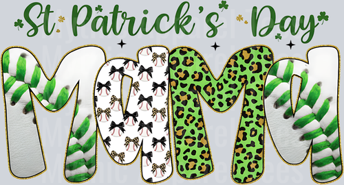 St Patricks Day Baseball