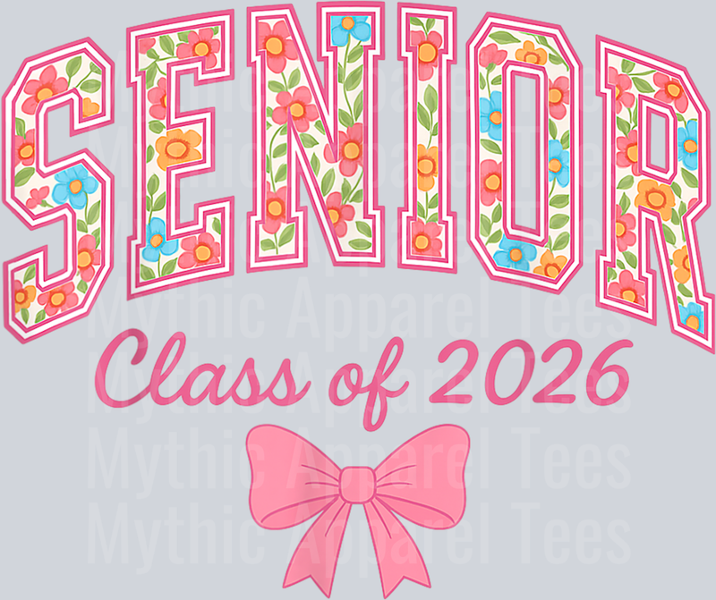 Senior 2026 Class of 2026 Seniors Graduation 2026 Girl Woman T-Shirt