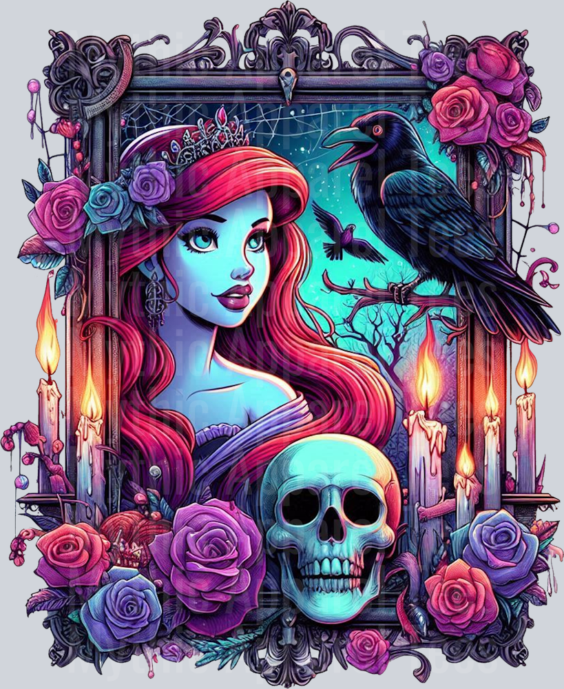 Ariel Disney Princess Tarot Card