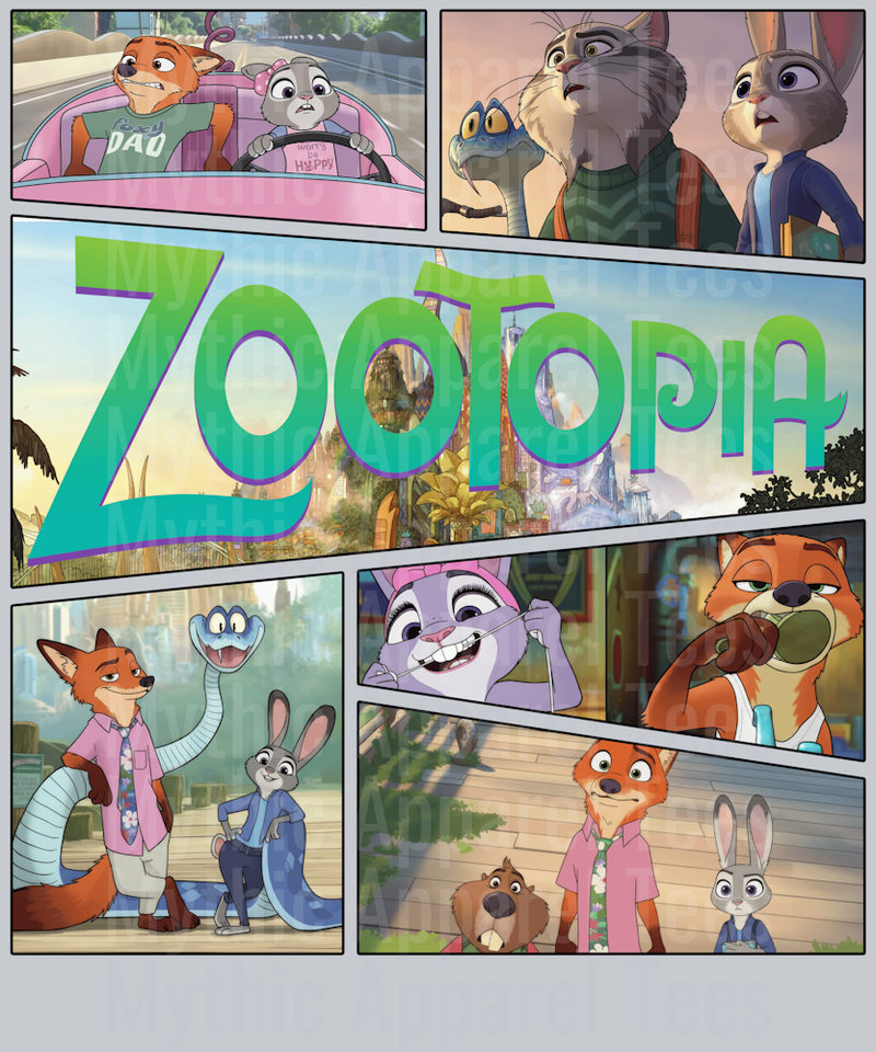 OR 01122025 NHUY Zootopia Disney Cartoon style