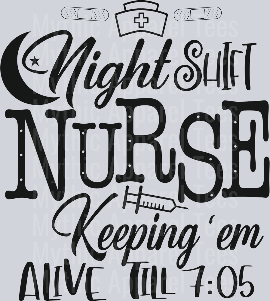 Night Shift Nurse Keeping em ALIVE till 7:05 DTF Nurse Transfers