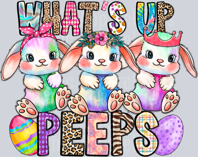 What's Up Peeps Easter Bunnies