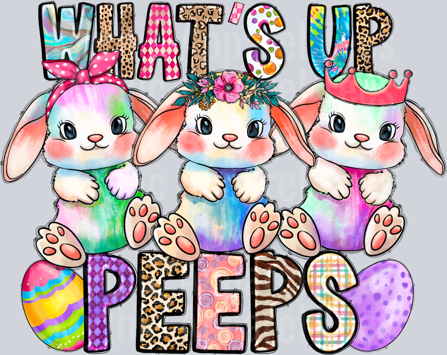What's Up Peeps Easter Bunnies