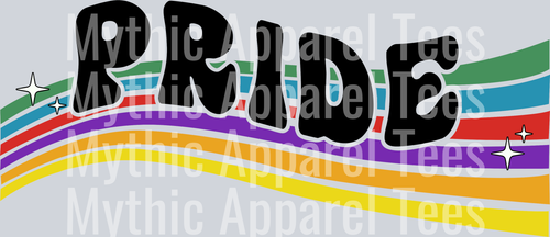 Pride Rainbow LGBTQ+ Transfer