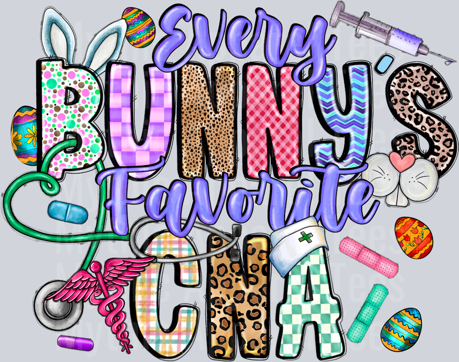 Ever Bunny's Favorite CNA Nurse Easter