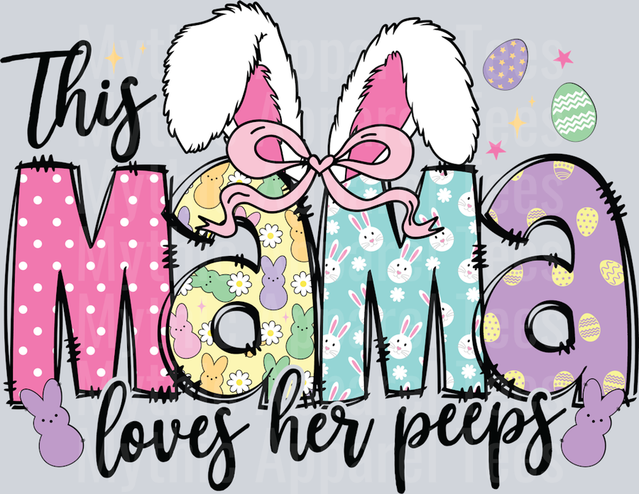 Easter Peep Mama
