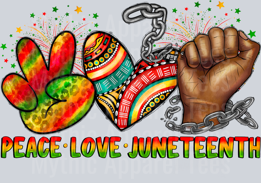 PeaceLoveJuneteenth