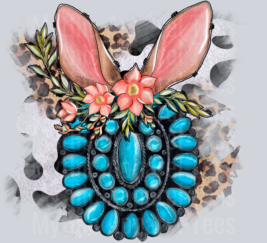 Gemstone Easter Ears bunny