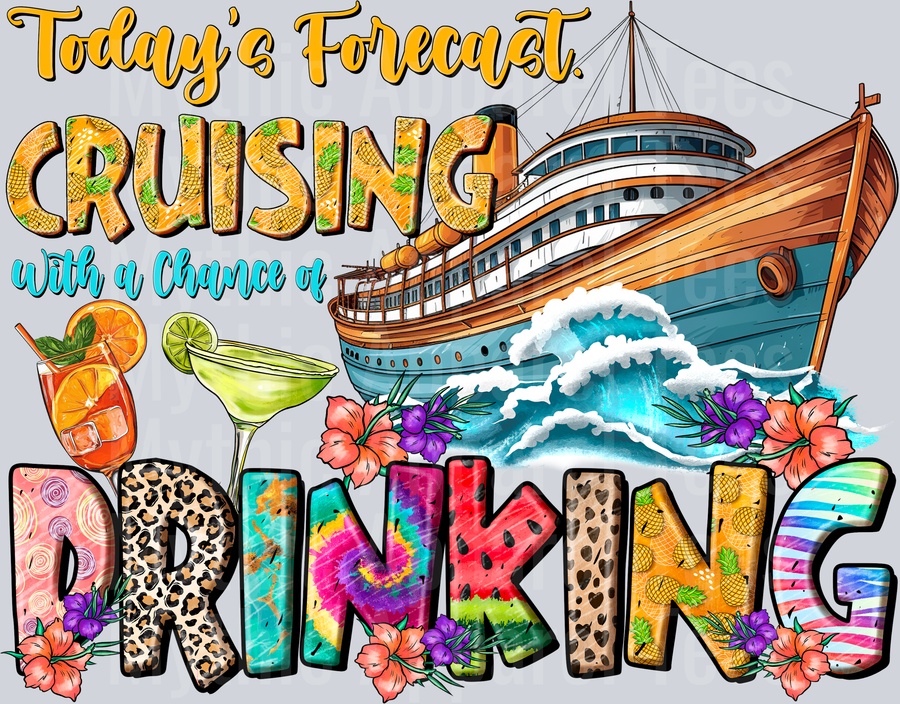 Todays forecast cruising with a chance of drinking 2 DTF Summer Transfers