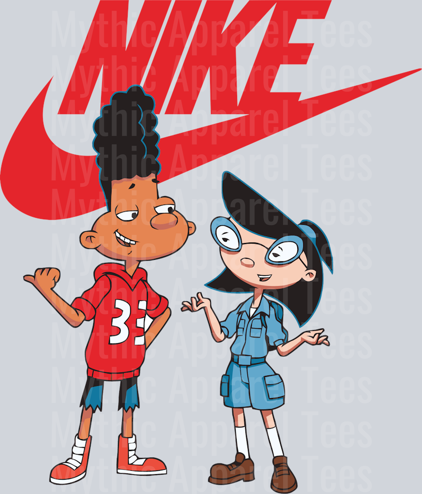 Hey Arnold JUST DO IT DTF Nike Transfers