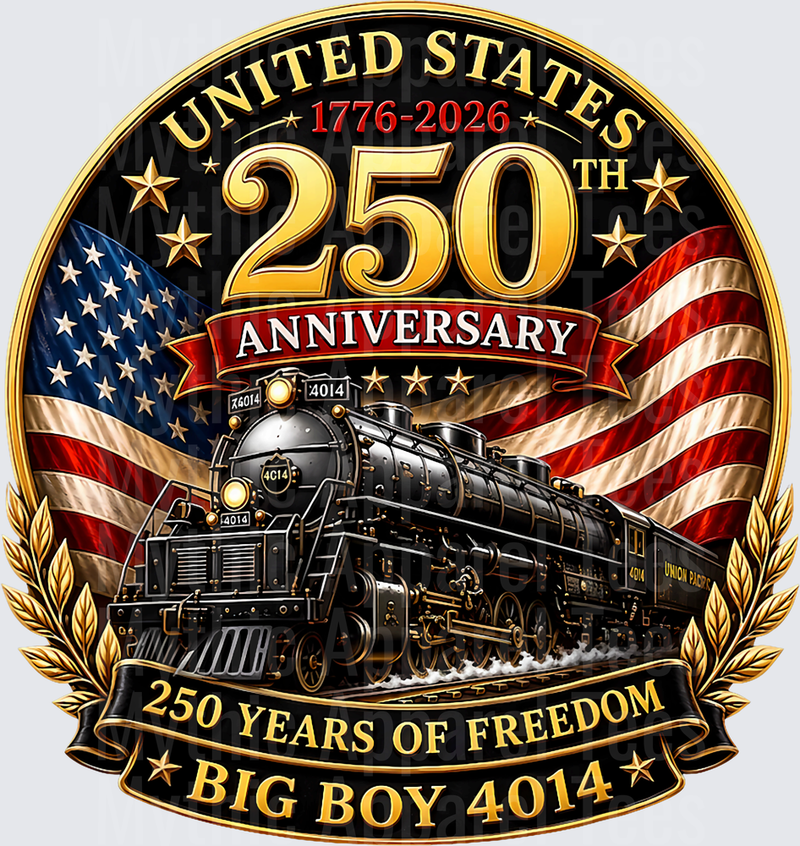 Trains Union Pacific Big Boy 4014 USA 250th Anniversary 1776-2026