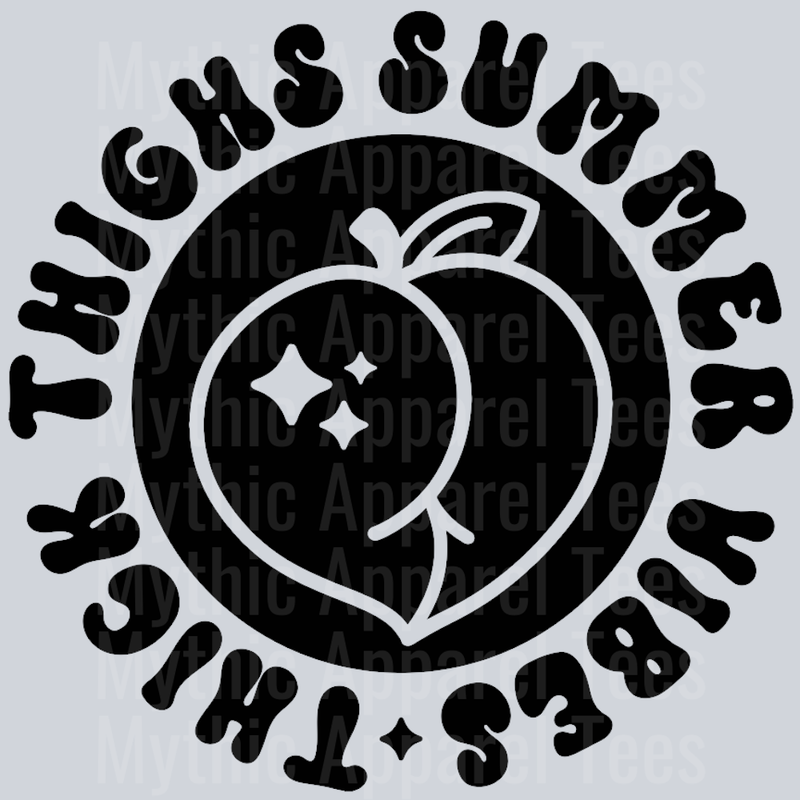 Thick Thighs Summer Vibes Pocket
