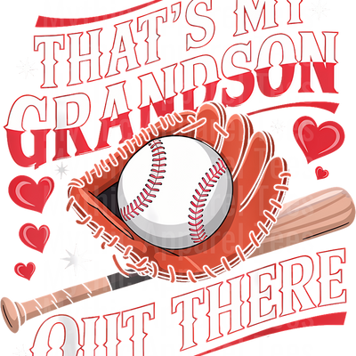 Grandma Grandpa Grandparents Baseball DTF Transfer