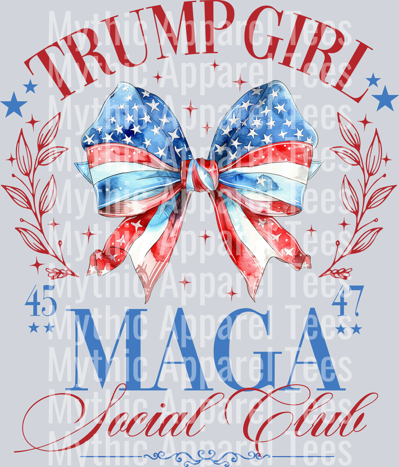 Trump Girl Maga DTF Transfer