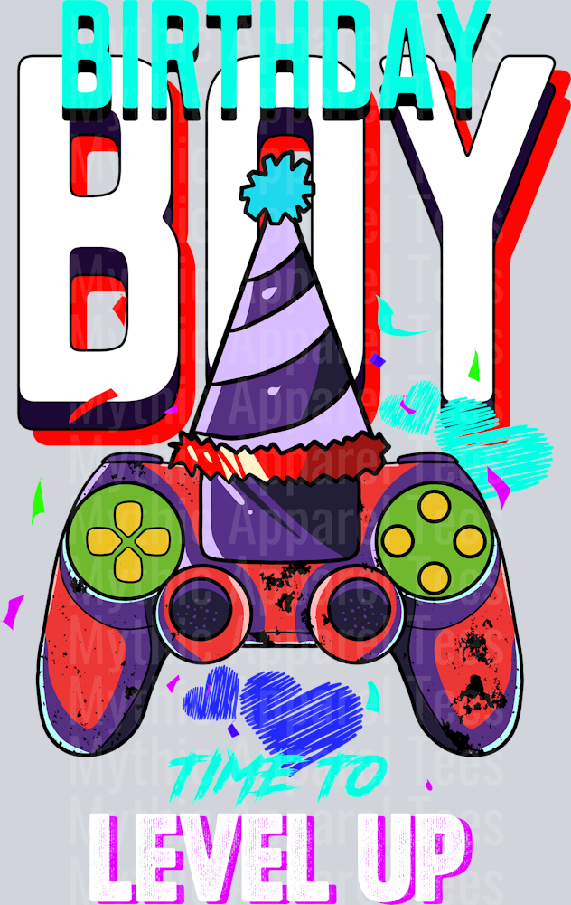 5. BIRTHDAY BOY TIME TO LEVEL UP