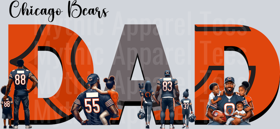 Chicago Bears DAD DTF NFL Transfers