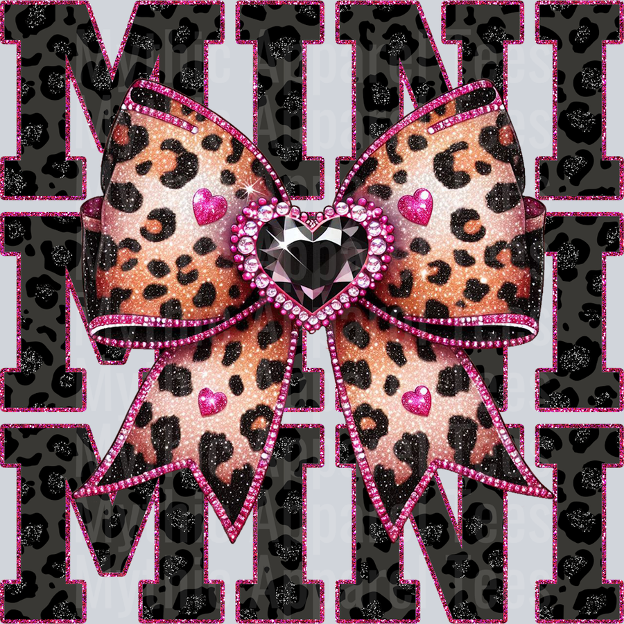 Leopard Bow Mini