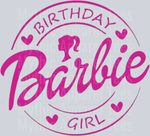 Birthday Barbie, Birthday Celebration, Playful Pink Vibe, Cute Character, Kids Parties, Fun Themes, Hearts, Bold Typography