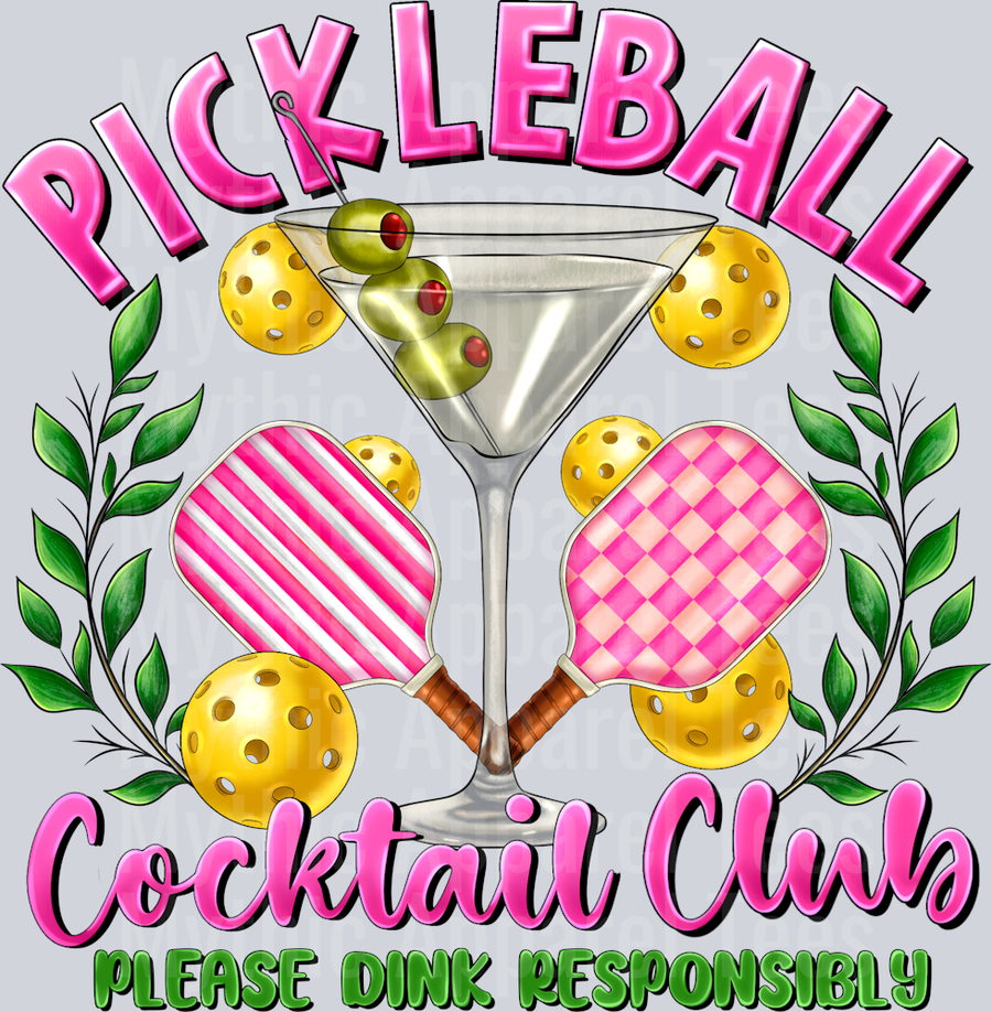 pickleball cocktail club Drinking Sports