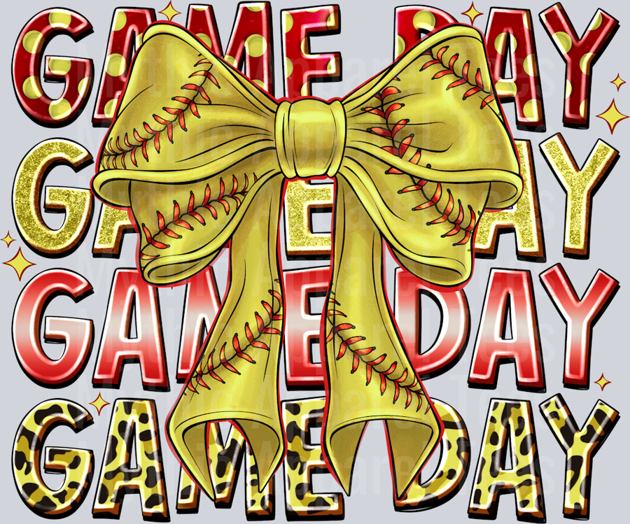 Game Day Softball Coquette